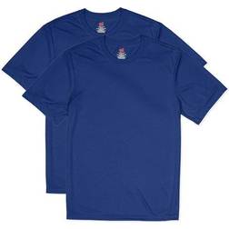 Hanes Sport Cool Dri Performance T-shirt 2-pack Men - Deep Royal