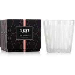 Nest Rose Noir & Oud Three-Wick Candle Scented Candle 21.1oz