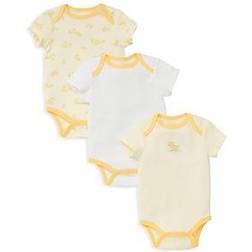 Little Me Little Ducks Bodysuits 3-Pack - Yellow Multi (LB807041N)