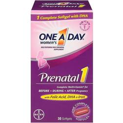 Bayer One-A-Day Women's Prenatal 1 30 Softgels 30 pcs