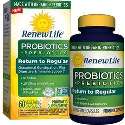 Renew Life Return to Regular Probiotics 60 Capsules