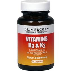 Dr. Mercola Vitamins D3 & K2 30