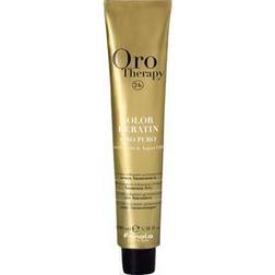 Fanola Colour Change Hair Dyes and Colours Oro Therapy Oro Puro Color Keratin No. 6.5 Dark Blonde Mahogany 100ml