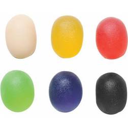Cando 10-1896 Cando Gel Squeeze Ball Large Cylindrical 6-Piece