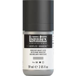 Liquitex Iridescent Bright Silver Professional Acrylic Gouache 59ml