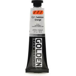 Golden Open Acrylics Cadmium Orange, 2 oz Tube