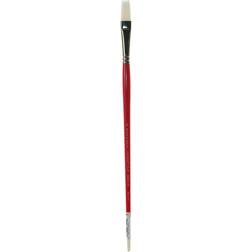 Winsor & Newton University Brush Flat, Long Handle, Size 8