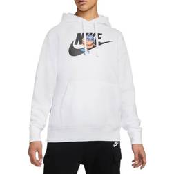 Nike Sportswear Fleece Pullover Hoodie - White