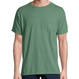 Hanes ComfortWash Garment Dyed Short Sleeve Pocket T-shirt Unisex - Cypress Green