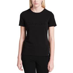 Calvin Klein Short Sleeve Logo T-shirt - Black