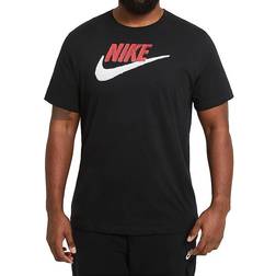 Nike Sportswear T-shirt - Black/University Red/White