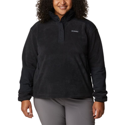 Columbia Women's Benton Springs Crop Pullover Plus - Black