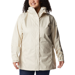 Columbia Women’s Splash A Little II Jacket Plus - Chalk Spacey Dots Print