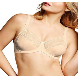 Bali Lilyette by Bali Enchantment Lace Minimizer Bra - Latte Lift/Ivory