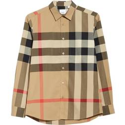 Burberry Somerton Check Shirt - Camel