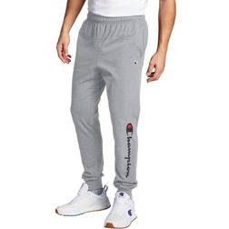 Champion Everyday Cotton Graphic Joggers Script Logo 31" Unisex - Oxford Grey