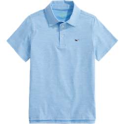 Vineyard Vines Boy's St. Jean Stripe Sankaty Polo - Ocean Breeze Tejeda (3G010130)