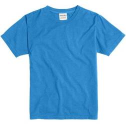 Hanes Youth ComfortWash Short Sleeve Crew Tee - Summer Sky (GDH175)