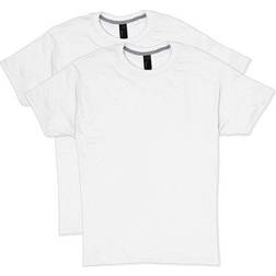 Hanes X-Temp Crewneck Short-Sleeve T-shirt 2-pack Unisex - White