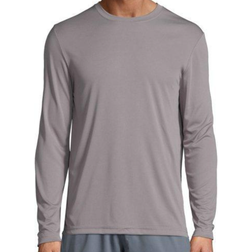 Hanes Sport FreshIQ Cool DRI Long Sleeve T-shirt Men - Graphite