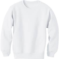 Hanes Youth ComfortBlend EcoSmart Crewneck Sweatshirt - White