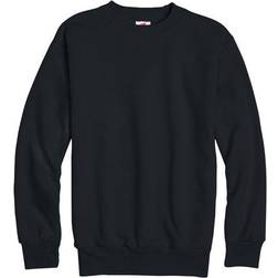 Hanes Youth ComfortBlend EcoSmart Crewneck Sweatshirt - Black