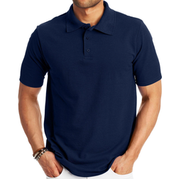 Hanes FreshIQ X-Temp Pique Polo Shirt - Navy