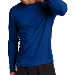 Hanes Sport FreshIQ Cool DRI Long Sleeve T-shirt 2-pack Men - Deep Royal