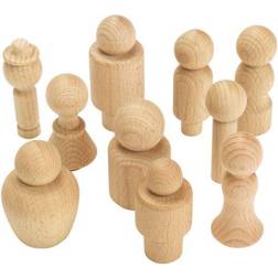 Learning Advantage Wooden Community Figures Set