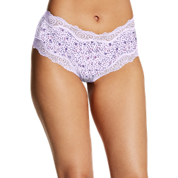Maidenform Cheeky Scalloped Lace Hipster - Dot Flowers/Lilac Meringue