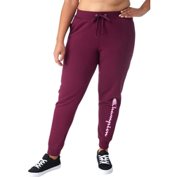 Champion Powerblend Fleece Plus Size Joggers - Berry