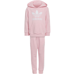 Adidas Kid's Adicolor Hoodie Set - True Pink/White (HC2010)