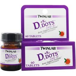 Twinlab D3 K2 Dots 60 Tablets