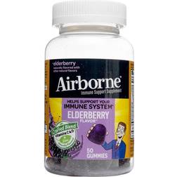 Airborne Immune Support Elderberry Gummies 50ct