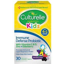iHealth Culturelle Kids Immune Defense Probiotic Chewable 30ct (Elderberry)