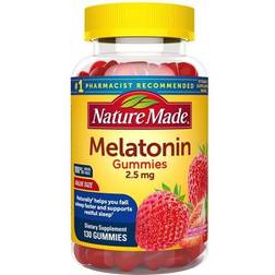 Nature Made Melatonin Adult Gummies Strawberry 130 Gummies