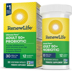 Renew Life Adult 50 Probiotic Capsules, 30 Billion, 30 Ct