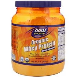 Now Foods Sports Organic Whey Protein Unflavored 1 lb