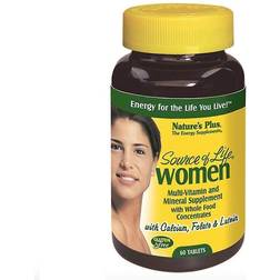 Nature's Plus Source Of Life Women's Multi-Vitamin 60 Tablets