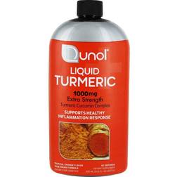 Qunol Liquid Turmeric 1000mg Extra Strength Tropical Orange 20.3 fl oz