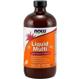 Now Foods Foods Liquid Multi, Tropical Orange Flavor, 16 fl oz (473 ml)