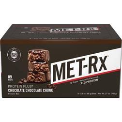 MET-Rx Protein Plus Protein Bar Chocolate Chunk 9 Bars