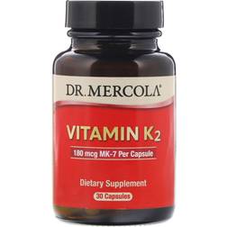 Dr. Mercola Vitamin K2 180 Mcg 30 Capsules