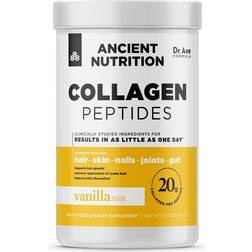 Ancient Nutrition Vanilla Flavor Collagen Peptides Dietary Supplement