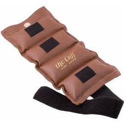 The Cuff Deluxe Ankle and Wrist Weight 10 lb Brown Black