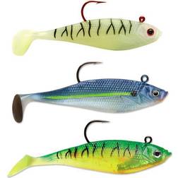 Storm WildEye Swim Shad Pearl; 5 in. Pearl