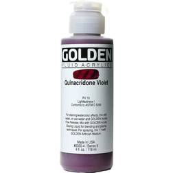 Golden Fluid Acrylics quinacridone violet 4 oz
