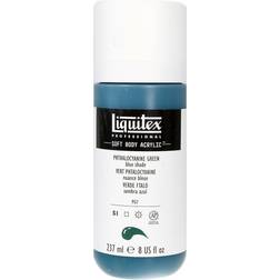 Liquitex Soft Body Artist Acrylics Phthalo Green Blue Shade, 237 ml