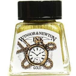 Winsor & Newton 1005283 Drawing Ink 14ml Gold