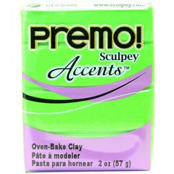 Sculpey Premo 2 oz, Bright Green Pearl